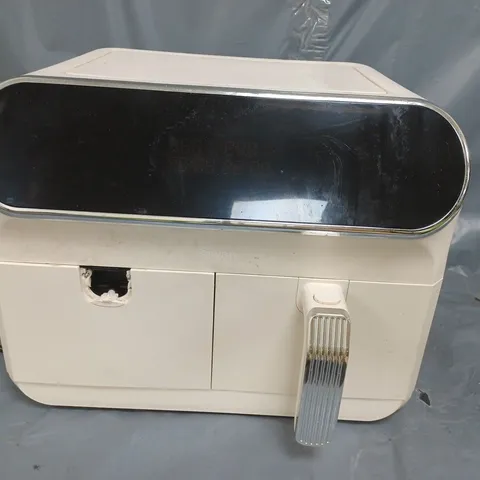 SWAN RETRO 8L DUAL AIR FRYER IN CREAM