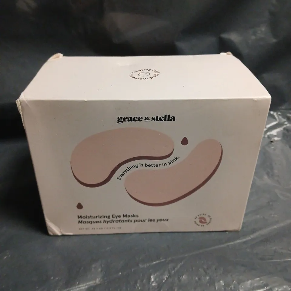 GRACE & STELLA MOISTURIZING EYE MASKS – BOXED