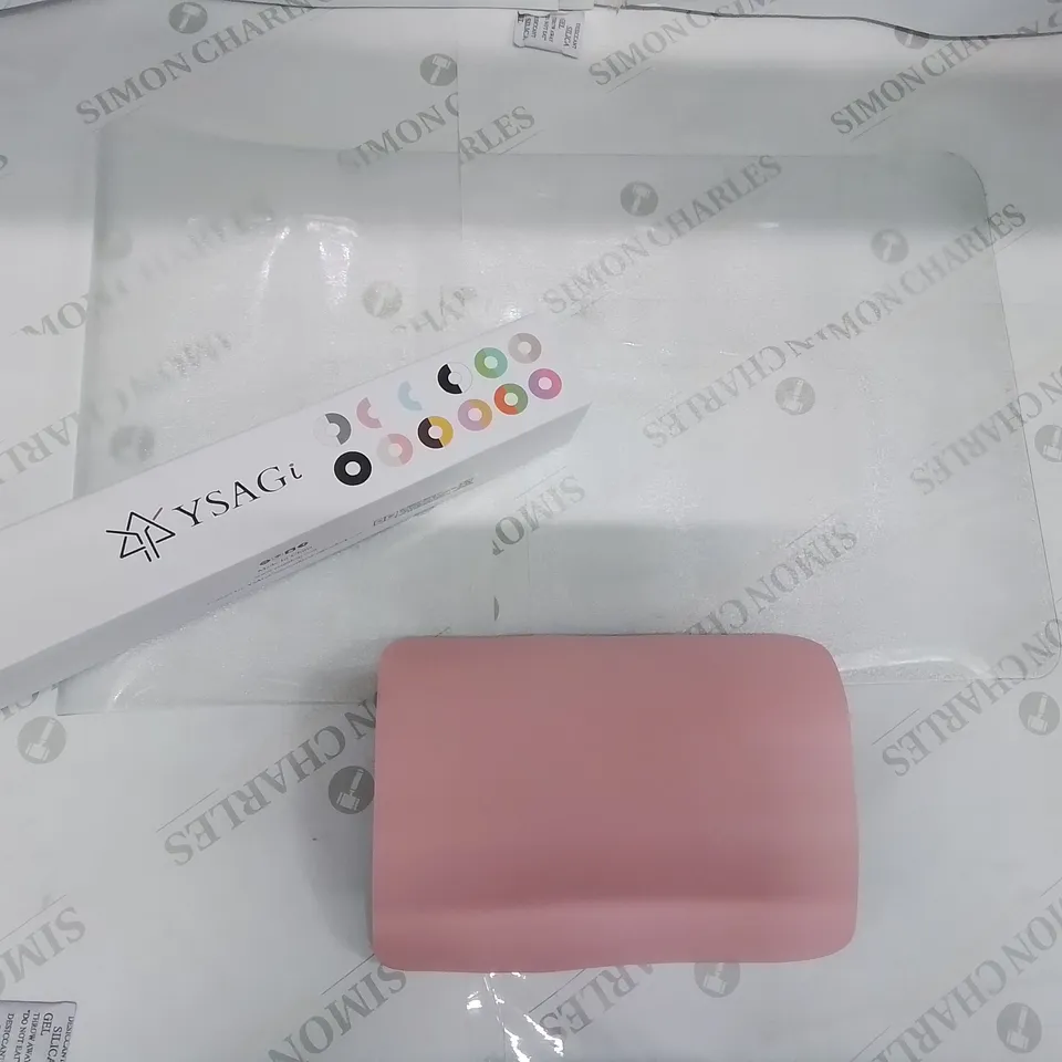 BOX CONTAINING APPROXIMATELY 24 RUBBER DESK MATS AND MOUSE PAD SETS