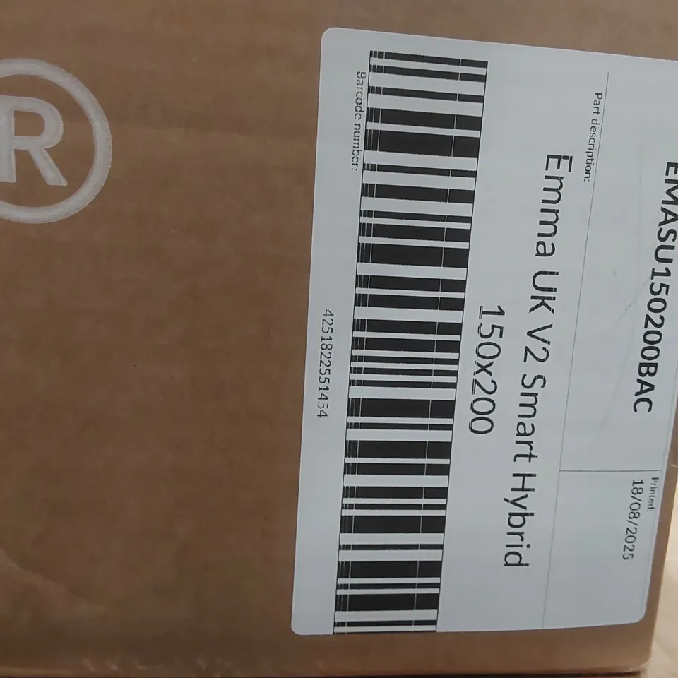 BRAND NEW BOXED EMMA UK V2 SMART HYBRID 150 x 200CM KING SIZE MATTRESS 