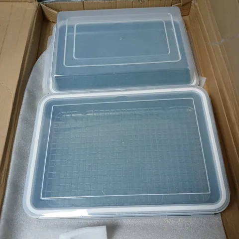 CURTIS STONE SET OF 2 DURA PAN ROAST AND BAKE STORE PAN