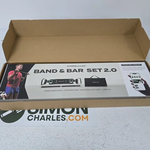 BAND & BAR SET 2.0 – EXERCISE RESISTANCE KIT (BOXED)