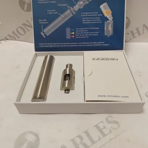 BOXED INNOKIN ENDURA T18E COMPLETE VAPING SYSTEM