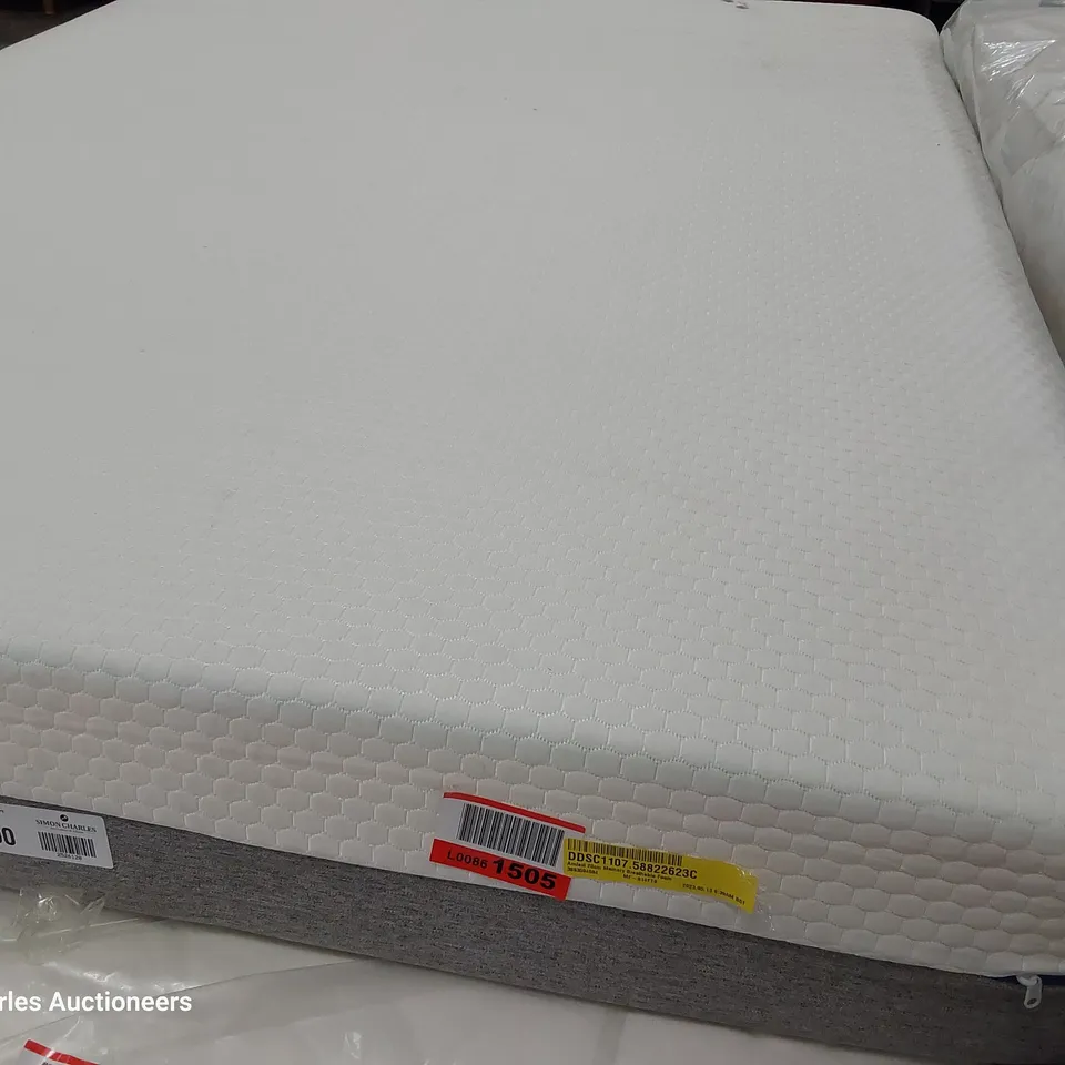 QUALITY 4'6" DOUBLE AMFEST 20cm MEMORY BREATHABLE FOAM MATTRESS 