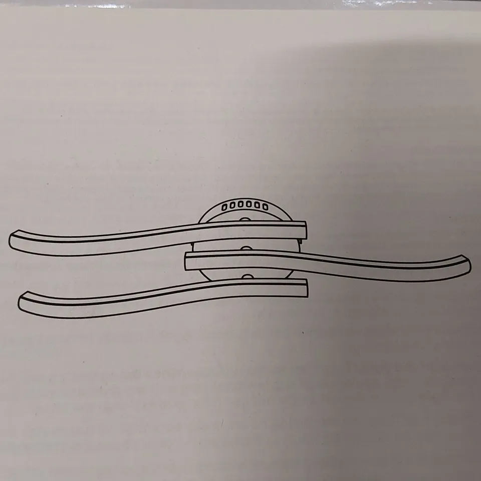 BOXED CURVED DESIGN LED CEILING LAMP FIXTURE