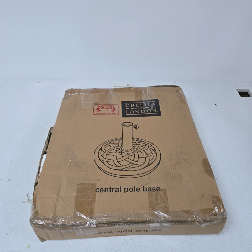 CHELSEA HOME & LEISURE CENTRAL POLE BASE – GARDEN PARASOL STAND