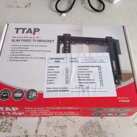 TTAP TTD202F ESW TV WALL BRACKET