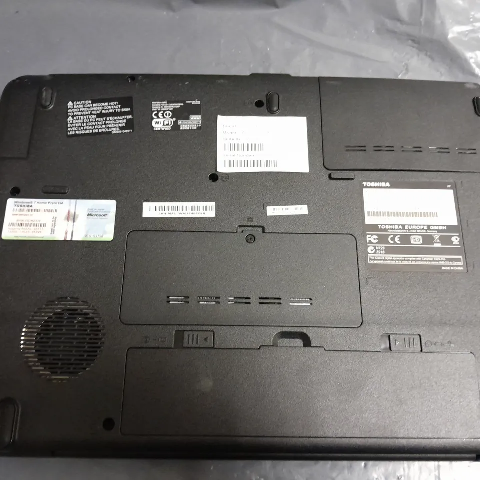 TOSHIBA SATELLITE L450 LAPTOP