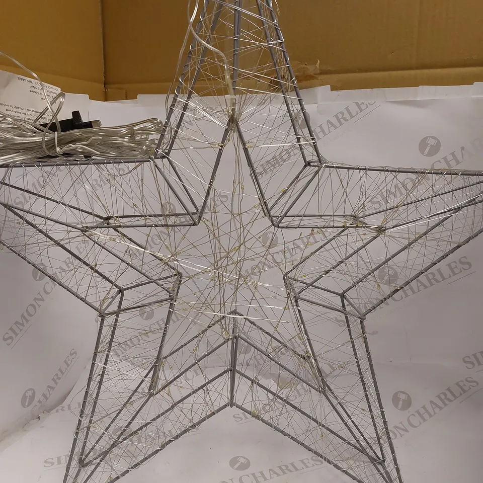 JOHN LEWIS PURE WHITE LED STAR LIGHT 