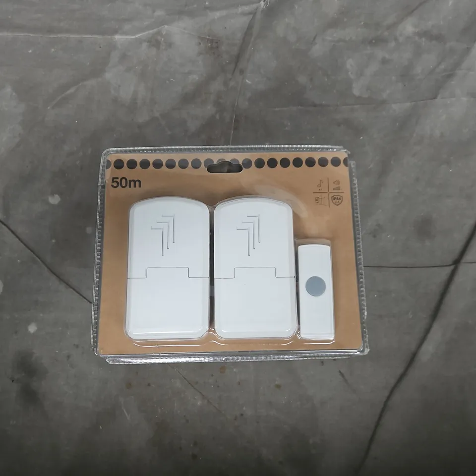 WIRELESS HOME SECURITY SENSOR KIT – 2 X DOOR/WINDOW SENSORS + REMOTE (50M RANGE)