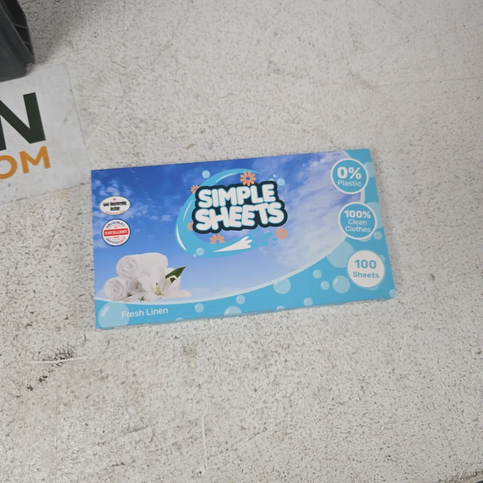 TOTE OF APPROXIMATELY 14 ASSORTED ITEMS TO INCLUDE: WASHING MACHINE SHEETS
