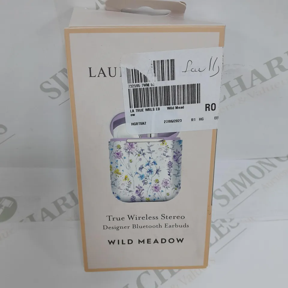 LAURA ASHLEY TRUE WIRELESS EARBUDS WILD MEAD