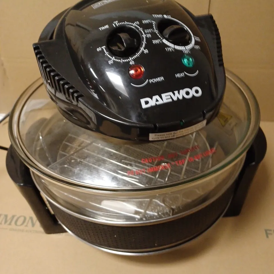 DAEWOO DELUXE 17L 1300W HALOGEN AIR FRYER 