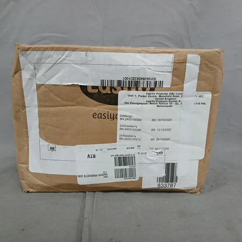 EASIYO SET OF 8 ASSORTED FRUIT FLAVOUR EVERYDAY SELECTION