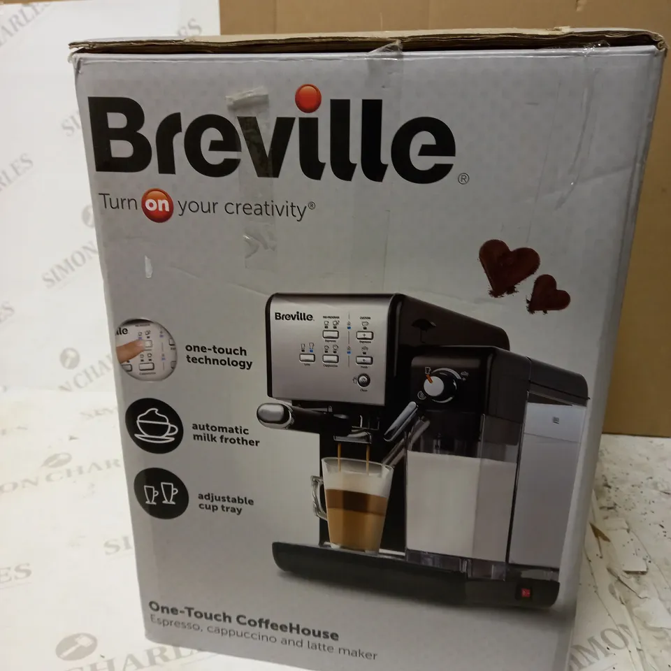 BREVILLE COFFEEHOUSE COFFEE MACHINE