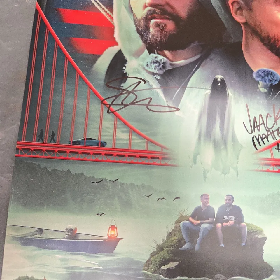 HUNTING FOR... THE WHITE LADY OF STOW LAKE – POSTER (SIGNED)