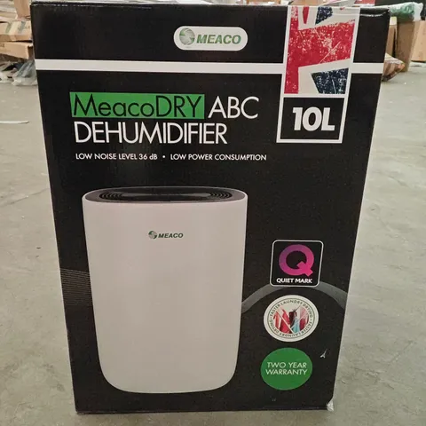 BOXED MEACODRY ABC 10L DEHUMIDIFIER