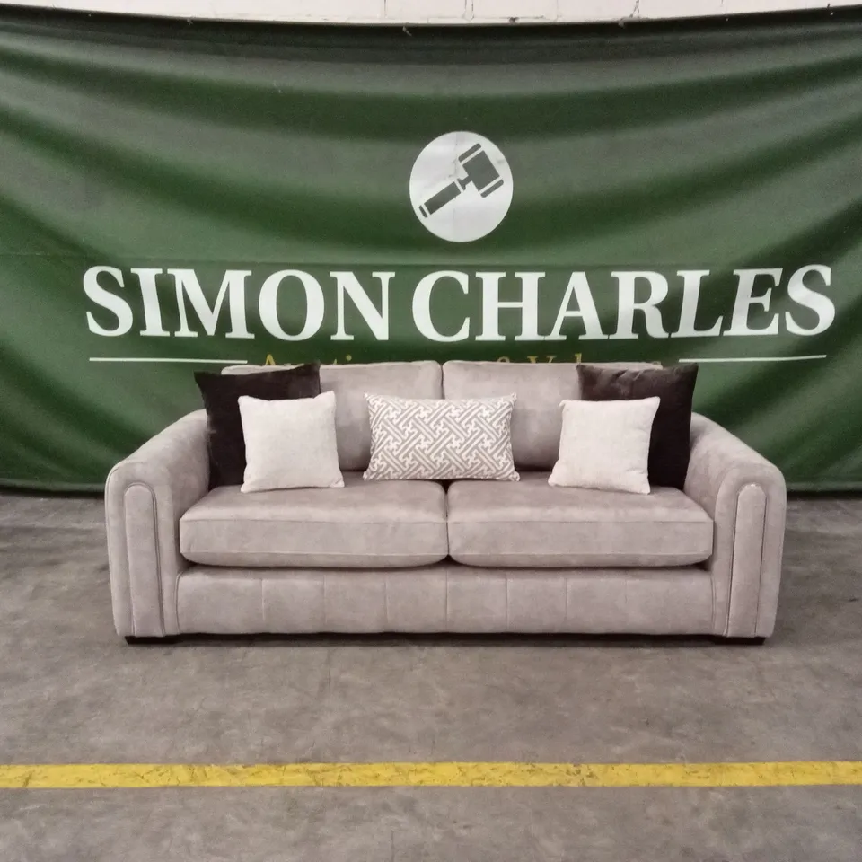 AMARA 3 SEATER SOFA - STONE RRP £1249