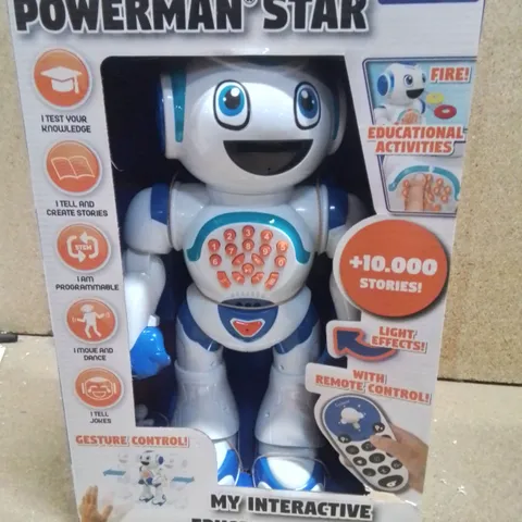 BOXED POWERMAN STAR EDUCATIONAL ROBOT