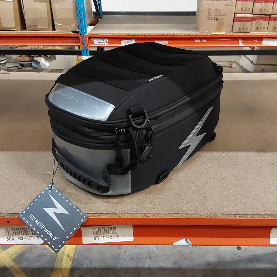 BRAND NEW BOXED EXTREME WORLD MOTORCYCLE BAG - BLACK (1 BOX)