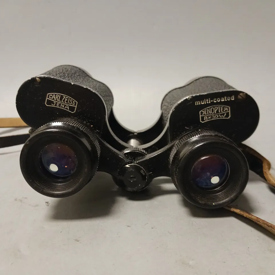 CARLZEISS JENA JENOPTEM 8X30W MULTI-COATED BINOCULARS