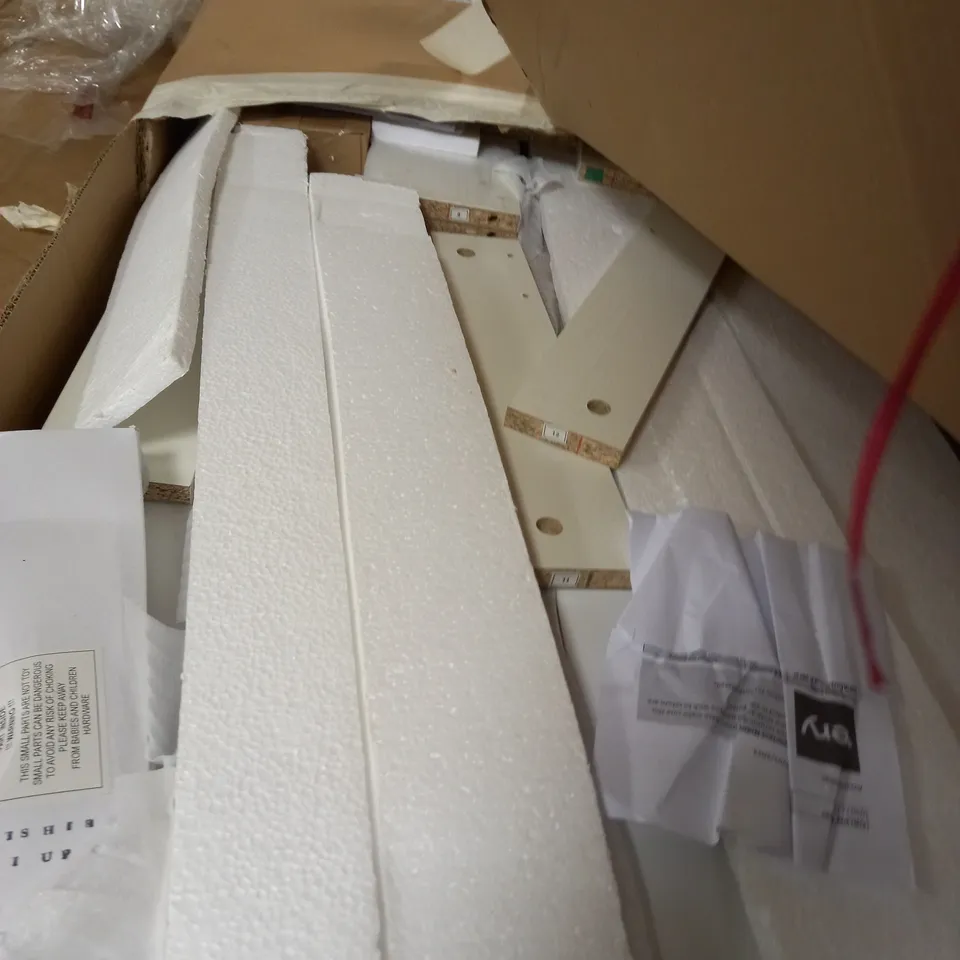 BOXED GRADE 1 WILTSHIRE LIFT UP COFFEE TABLE CREAM/OAK (1 BOX) RRP £149.99