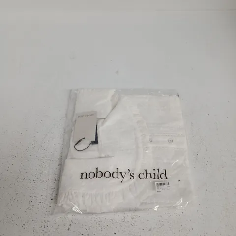 NOBODY'S CHILD SHORT SLEEVE BLOUSE β UK 4 (EU 32, US 0)