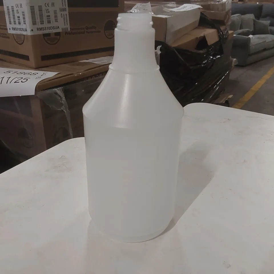 PALLET CONTAINING A VERY LARGE QUANTITY OF BRAND NEW 750ML SPRAY BOTTLES - NO TOPS