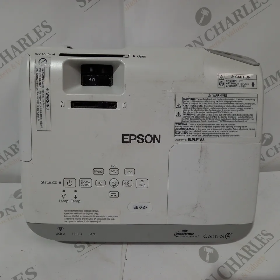EPSON EB-X27 LCD DESKTOP PROJECTOR