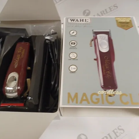 BOXED WAHL CORDLESS MAGIC CLIP CORD/CORDLESS HAIR CLIPPERS