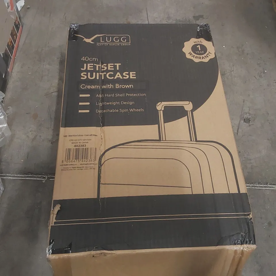 BOXED LUGG JETSET TRAVEL SUITCASE 