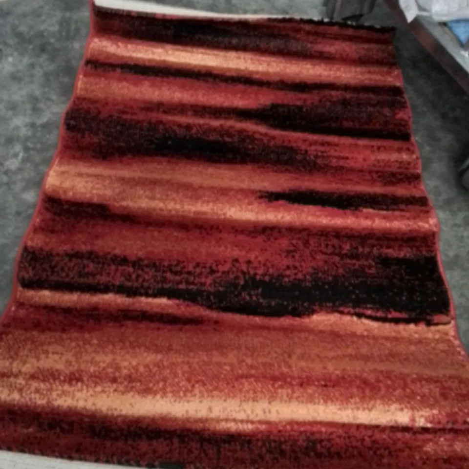 EVSIMO SANTANA RED/BLACK RUG 150X80CM