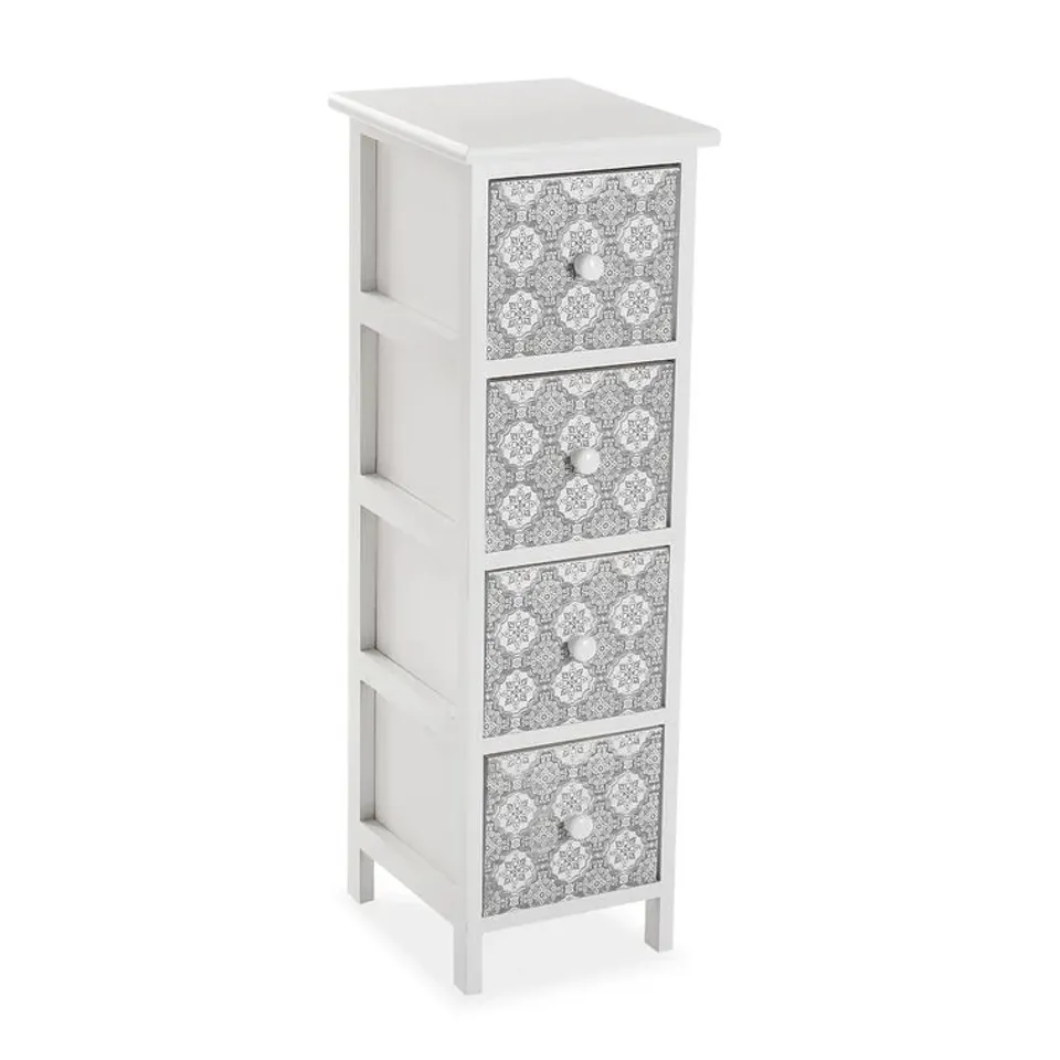 BOXED BONNAY 25 X 82CM FREE-STANDING CABINET BLUE