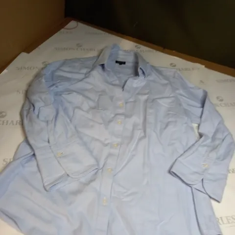 LIGHT BLUE JAEGER SHIRT SIZE 12 