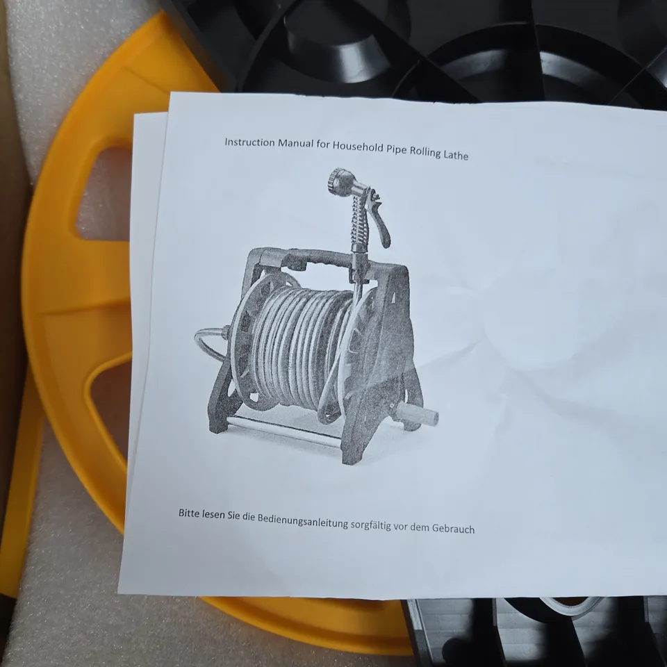 HOUSEHOLD PIPE ROLLING HOSEPIPE – BOXED WITH INSTRUCTION MANUAL 