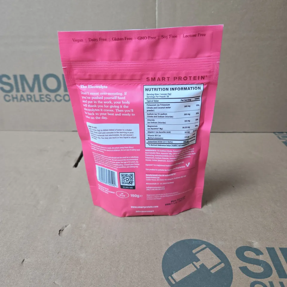 SMART PROTEIN MIXED BERRY THE ELECTROLYTE SUPPLEMENT 150G