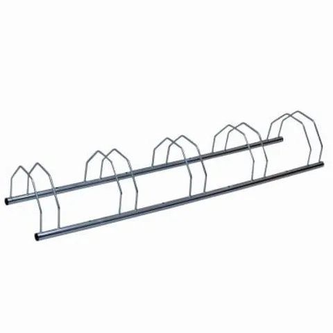 BOXED OYPLA 5 FIVE SLOT METAL HEAVY DUTY BIKE STAND BICYCLE STORAGE RACK