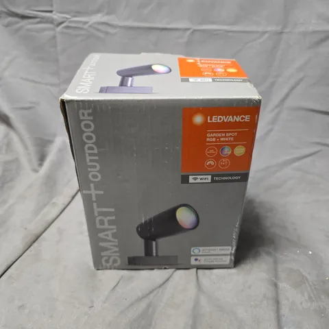 BOXED LEDVANCE GARDEN SPOT RGB+WHITE SMART OUTDOOR LIGHT