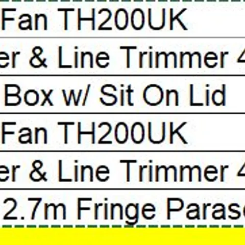 PALLET OF APPROXIMATELY SIX ASSORTED PRODUCTS TO INCLUDE; 