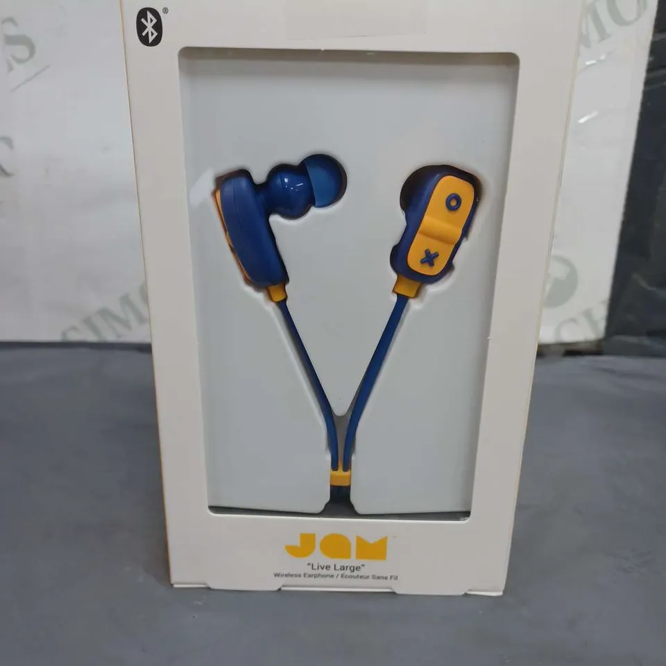 BOXED LOT OF 4 JAM WIRELESS EARPHONES