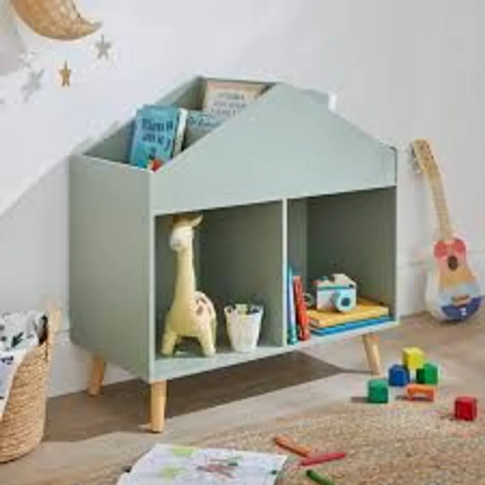 BOXED KIDS WYATT STORAGE CABINET - SAGE (1 BOX)