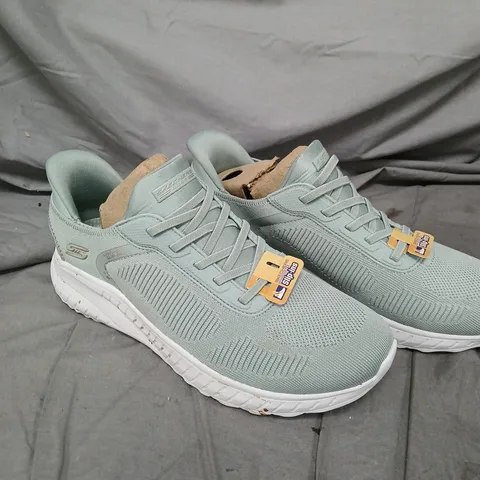 SKECHERS BOBS SQUAD CHAOS CURRENT MUSE SLIP-INS TRAINERS - 8