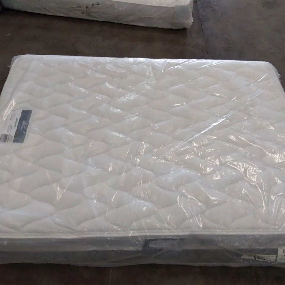 BAGGED 4'6" DOUBLE SILENTNIGHT MIRACOIL SPRUNG PIPPA ULTIMATE PILLOWTOP FIRM MATTRESS RRP £429