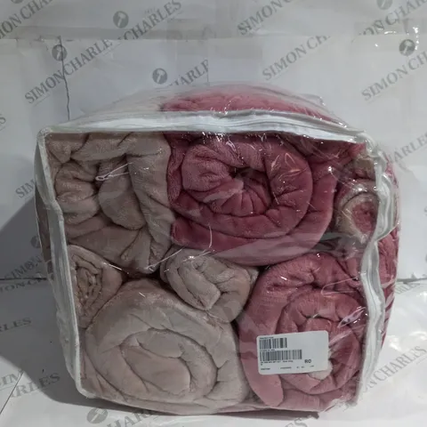 COZEE HOME ROSE KING SIZE DUVET SET 