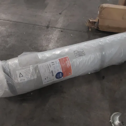 QUALITY BAGGED AND ROLLED SILENTNIGHT FLAT TOP 135CM DOUBLE MATTRESS