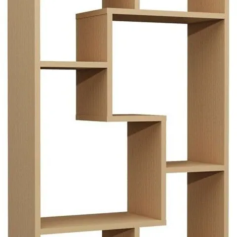 BOXED VCM BÜCHERREGAL LANISA SHELVING UNIT - NATURAL (1 BOX)