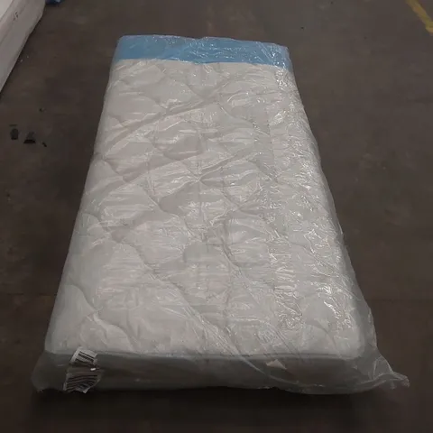 QUALITY BAGGED SINGLE 90cm AIRSPRUNG LUXURY QUILTED MEDIUM MATTRESS
