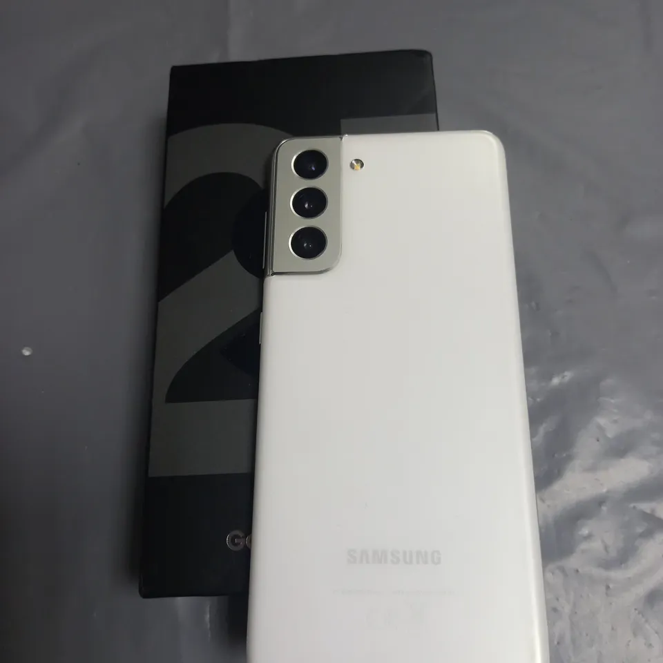 BOXED SAMSUNG GALAXY S21 5G IN PHANTOM GREY 128GB