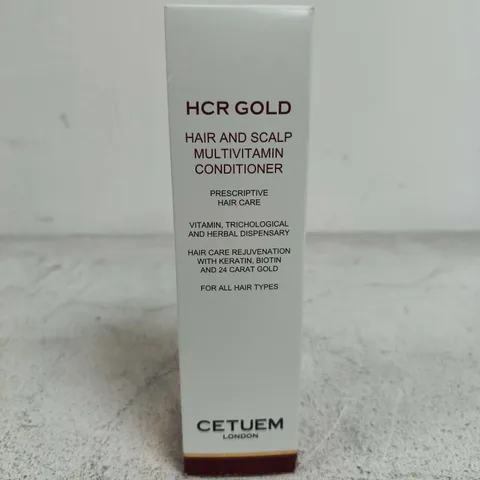 CETUEM HCR GOLD HAIR & SCALP MULTIVITAMIN CONDITIONER β 150ML