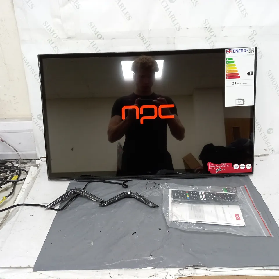 NPC 32" BASS SMART TV VIVID TUNE - COLLECTION ONLY 